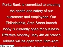 Sites similar to parkebank.com
