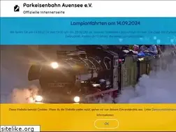 Sites similar to parkeisenbahn-auensee-leipzig.de