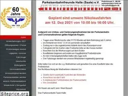 Sites similar to parkeisenbahn-halle.de