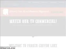 Sites similar to parkercanyonlake.com