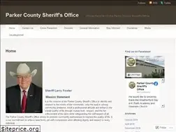 Sites similar to parkercountysheriff.net