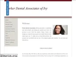 Sites similar to parkerdentalivy.com