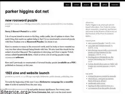 Sites similar to parkerhiggins.net