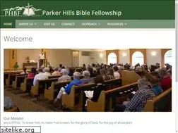 Sites similar to parkerhillsbiblefellowship.org