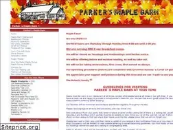 Sites similar to parkersmaplebarn.com