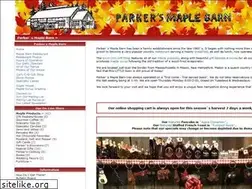 Sites similar to parkersmaplebarn.net