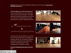 Sites similar to parkett-fussbodenheizung.de