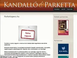Sites similar to parkettapecs.hu