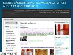 Sites similar to parkettas.hu