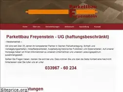 Sites similar to parkettbau-freyenstein.de