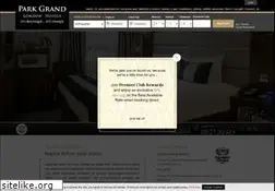 Sites similar to parkgrandlondon.co.uk