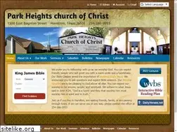 Sites similar to parkheightscoc.com
