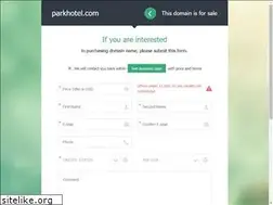 Sites similar to parkhotel.com
