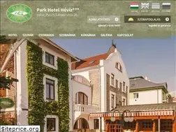 Sites similar to parkhotelheviz.hu