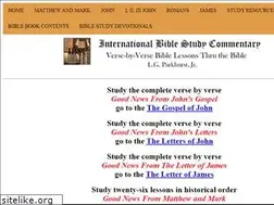 Sites similar to parkhurstbiblelessons.com