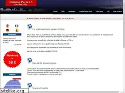 Sites similar to parking-paris13.com