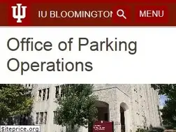 Sites similar to parking.indiana.edu