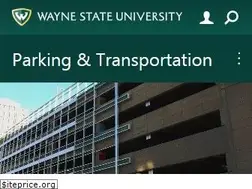 Sites similar to parking.wayne.edu
