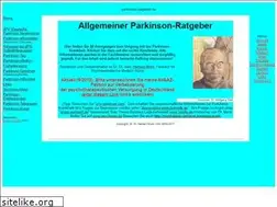Sites similar to parkinson-ratgeber.de