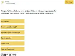 Sites similar to parkinson.no
