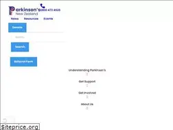 Sites similar to parkinsons.org.nz