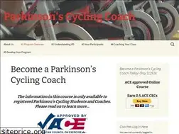 Sites similar to parkinsonscyclingcoach.com