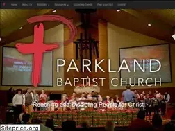 Sites similar to parklandbaptistchurch.org