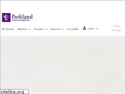 Sites similar to parklandhealthplan.com