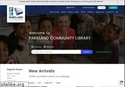 Sites similar to parklandlibrary.org