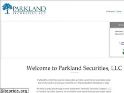 Sites similar to parklandsecurities.com