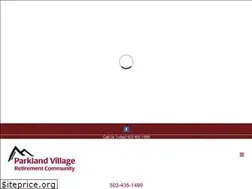 Sites similar to parklandvillageretirement.com