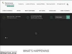 Sites similar to parkmoreshopping.com.au