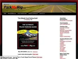 Sites similar to parkmyrig.com