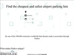 Sites similar to parkos.com