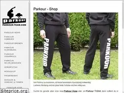 Sites similar to parkour-shop.com