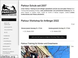 Sites similar to parkour-team.de