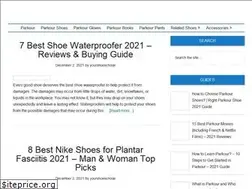 Sites similar to parkourshoesguide.com