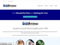 Sites similar to parkpetshop.com