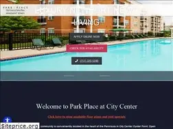 Sites similar to parkplaceatcitycenter.com