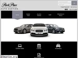 Sites similar to parkplaceautoauction.com