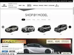 Sites similar to parkplacelexusgrapevine.com