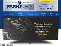 Sites similar to parkplacesign.com