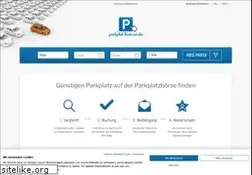 Sites similar to parkplatzboerse.de
