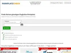 Sites similar to parkplatzcheck.com