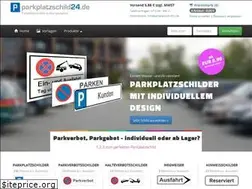 Sites similar to parkplatzschild24.de
