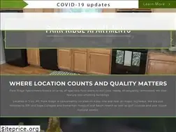 Sites similar to parkridgeapartments.com