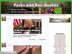 Sites similar to parksandrecquotes.org