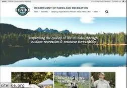Sites similar to parksandrecreation.idaho.gov
