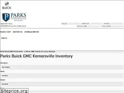 Sites similar to parksbuickgmckernersville.com