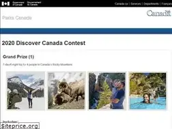 Sites similar to parkscanadacontest.ca